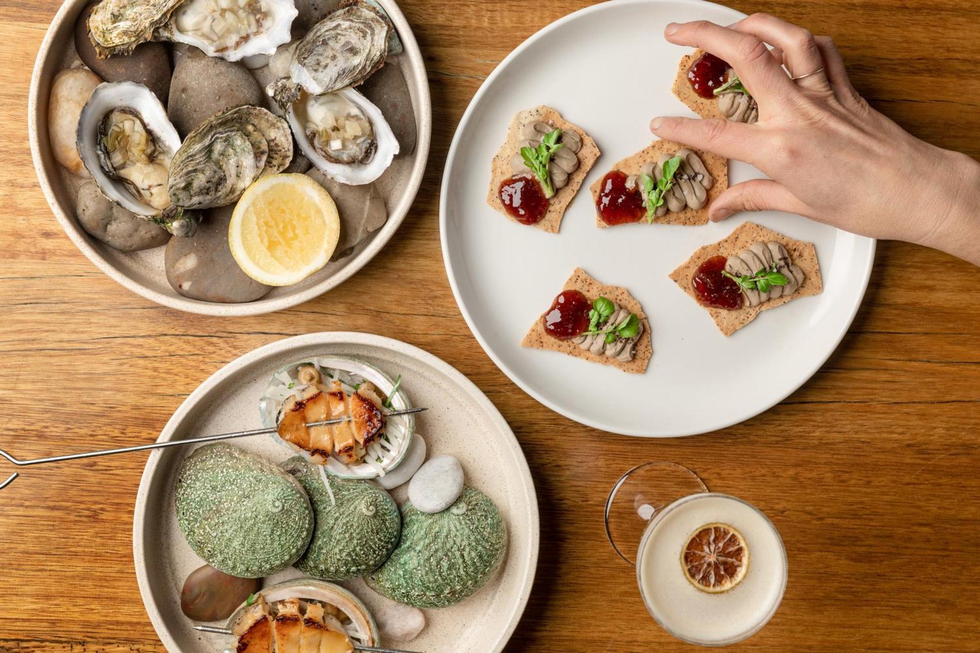 Peppers Silo Hotel Launceston Ngoại thất bức ảnh Oysters and other seafood